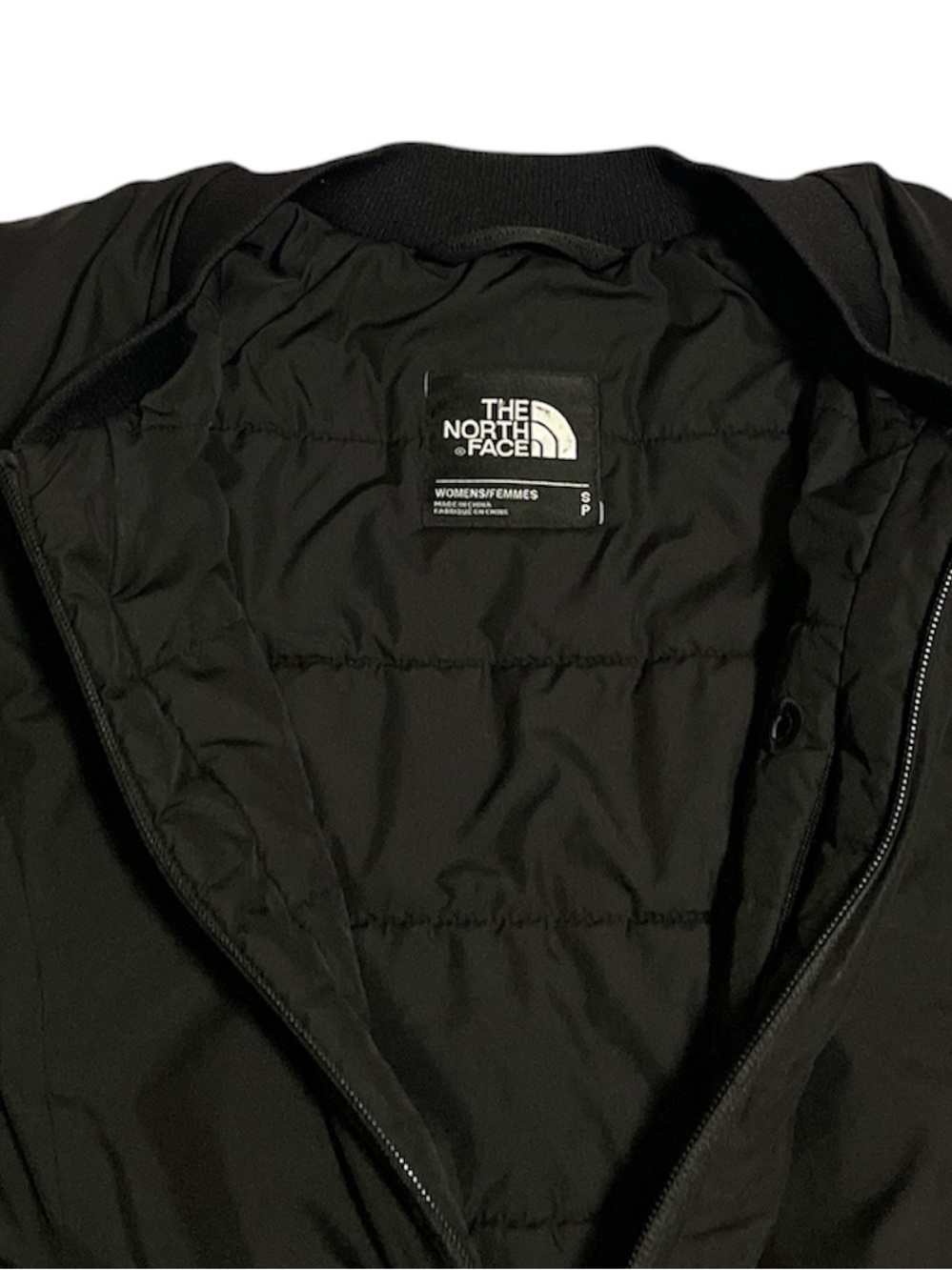 The North Face Rydell Heatseeker Insulated Bomber Jacket Black Womens Size Small - Picture 5 of 6